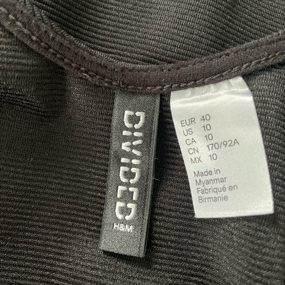 H&M Black Skater Dress - Picture 4 of 5